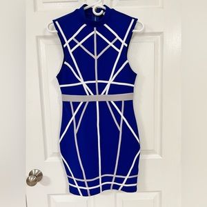 Size small royal blue dress